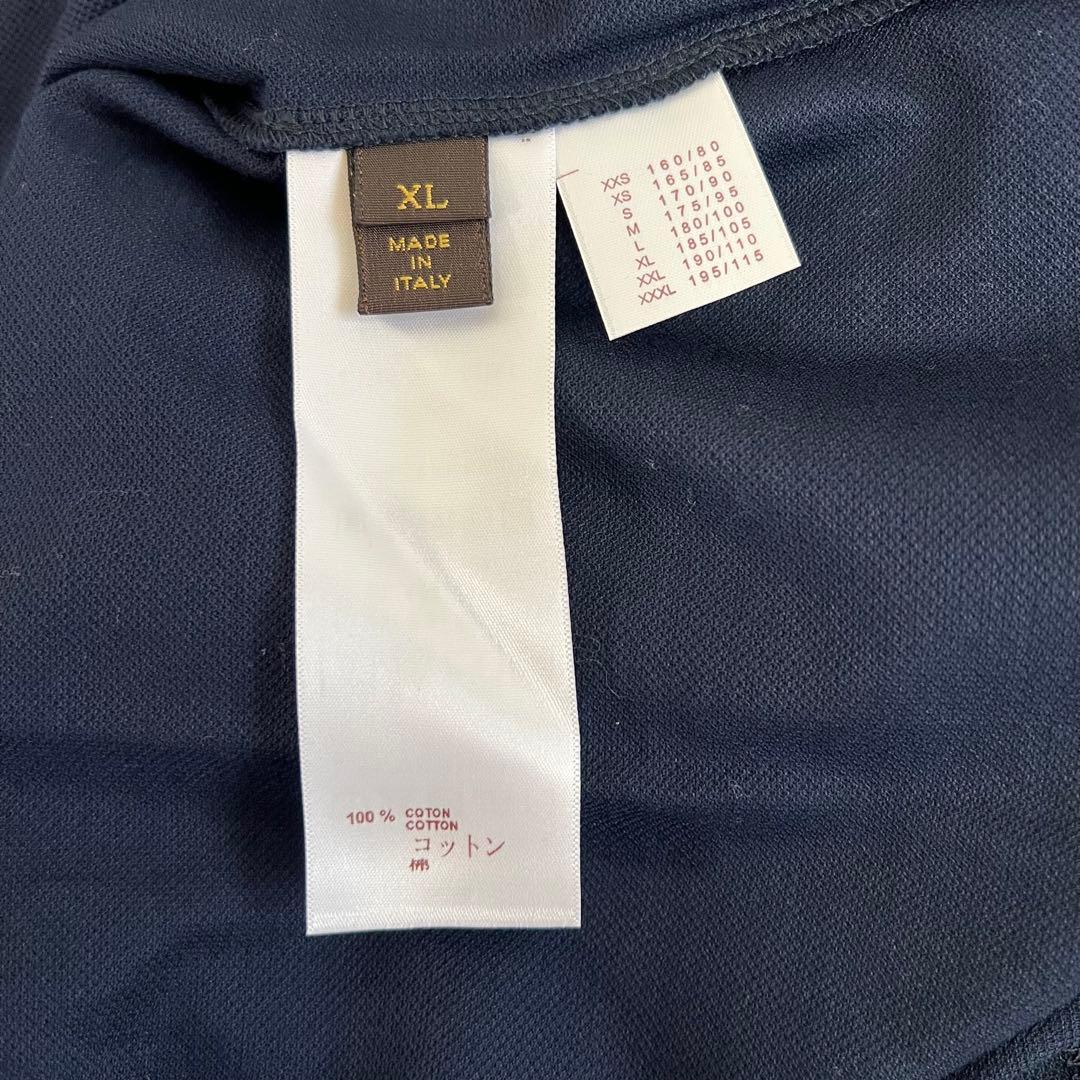 ヴィトン RM131M タグ付き　 LVロゴ刺繍　半袖ポロシャツ メンズ　未使用