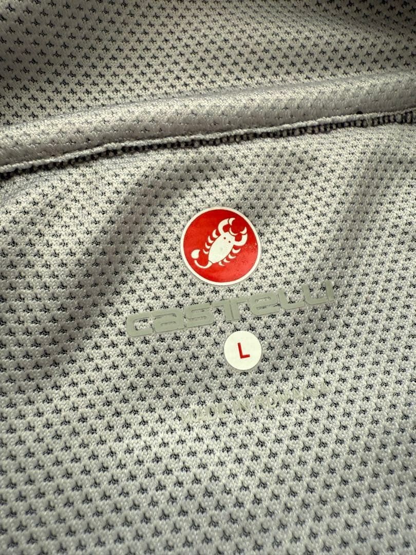 新品カステリ castelli ROSSO CORSA L ジャケット