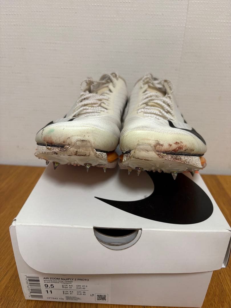 スパイク・シューズ NIKE AIR ZOOM MAXFLY2 PROTO 27.5cm