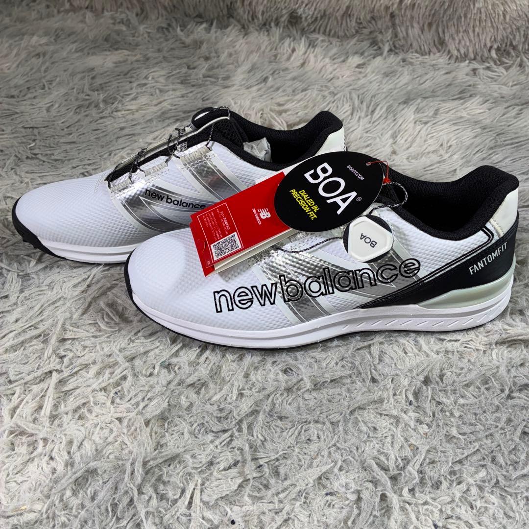 新品タグ付NEW BALANCEゴルフスパイクUGBF996X 24.5 BOA