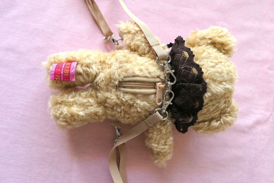 baby くまくみゃリュック ミニミニ ミルクティー×茶