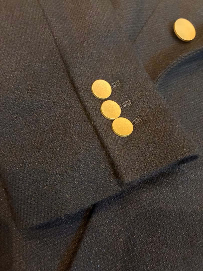 Greed グリード ダブル ジャケット ウォッシャブル　　ネイビー36