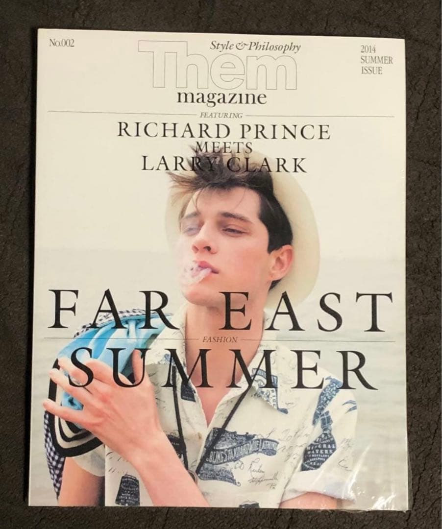 アート・デザイン・音楽 Them magazine RICHARD PRINCE LARRY CLARK