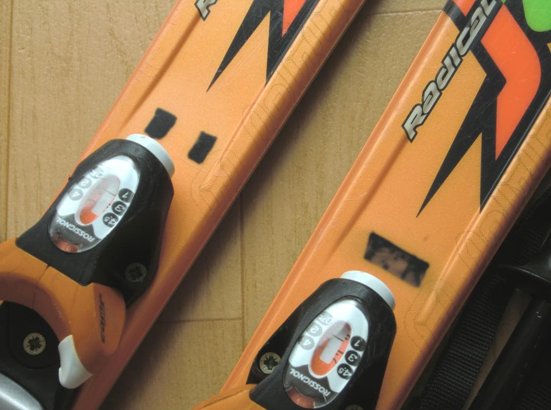 ■■11月限定■送料無料■ロシニョール■子供用スキーセット■130/22.5■■