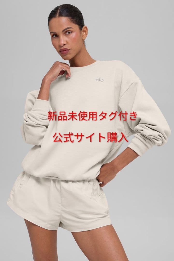【しっしー様】alo Accolade Crew Neck Pullover