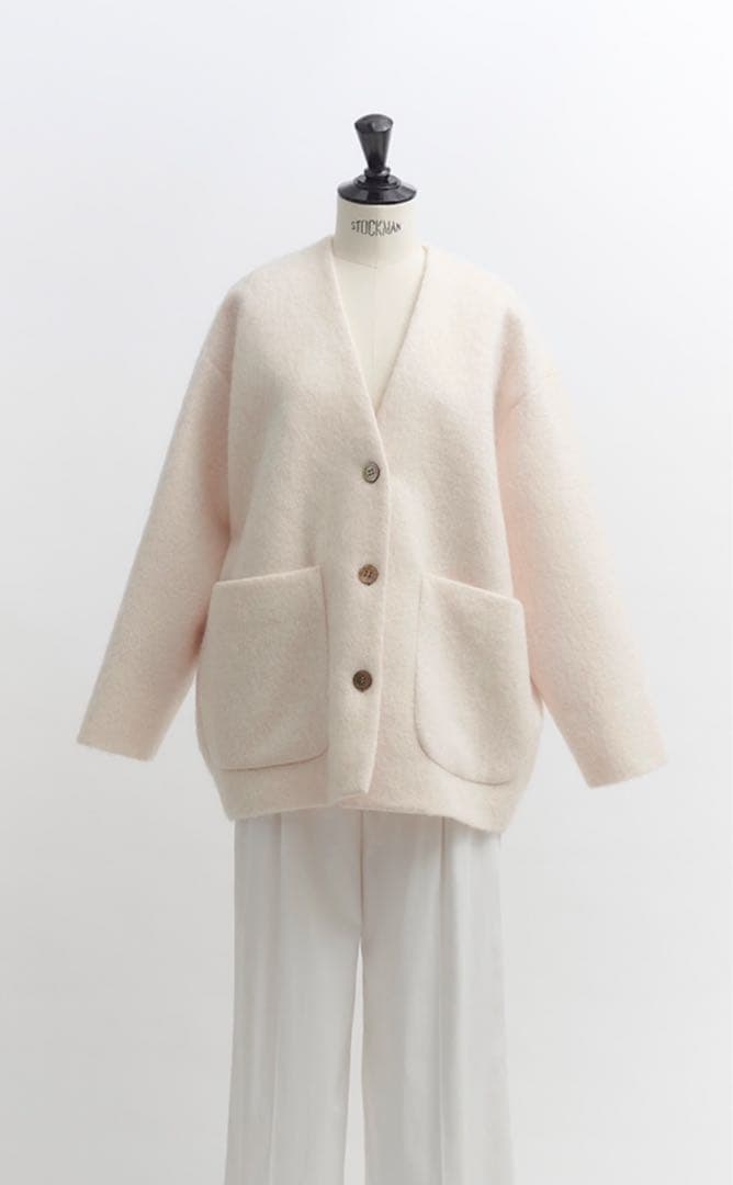 Yori ヨリ　ウールモヘアシャギージャケット