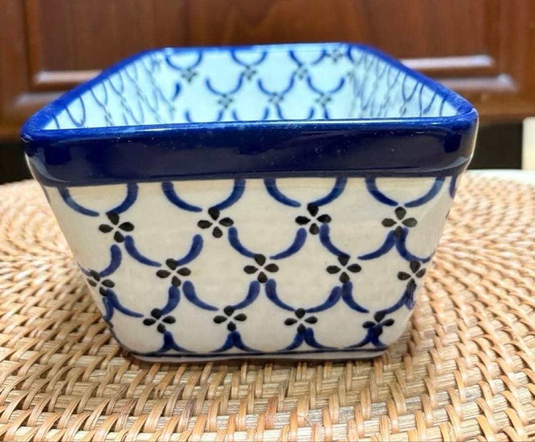 新品　ポーランド　ツェラミカ製　オーブンディッシュ 大　ポーリッシュポタリー　②