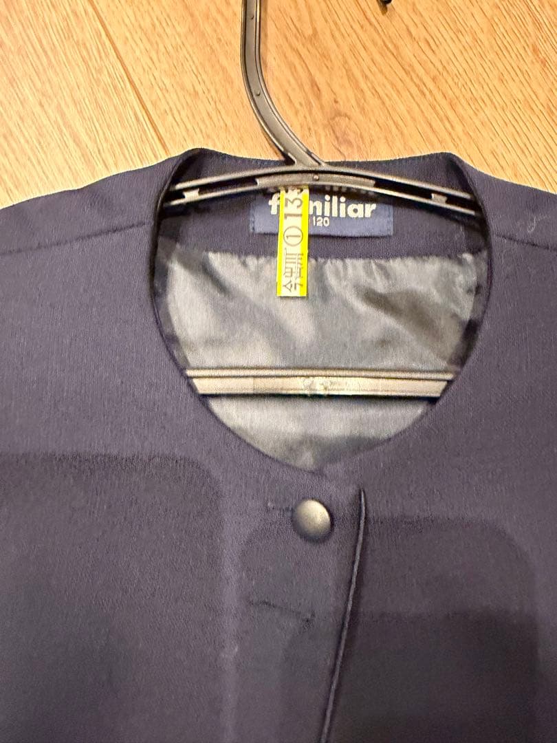 familiar ファミリア ワンピース＋ジャケット＋シャツ 120