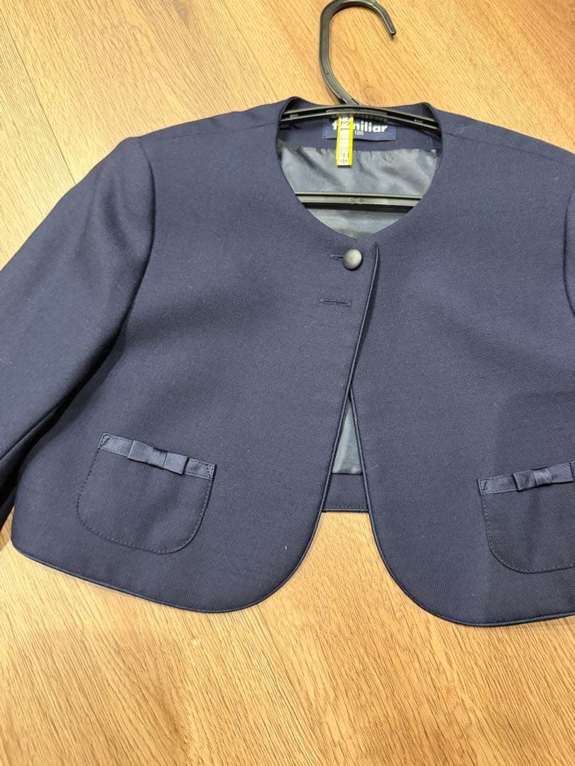 familiar ファミリア ワンピース＋ジャケット＋シャツ 120