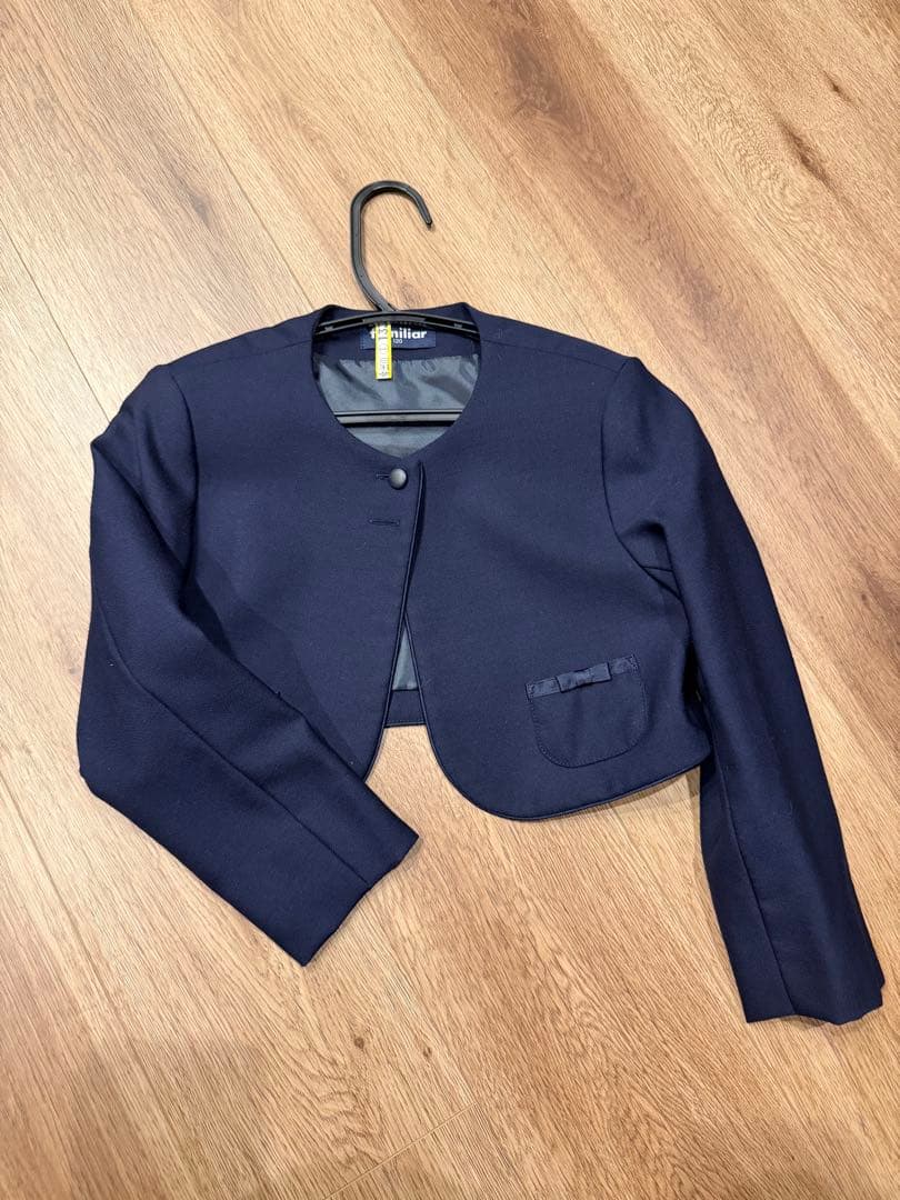 familiar ファミリア ワンピース＋ジャケット＋シャツ 120