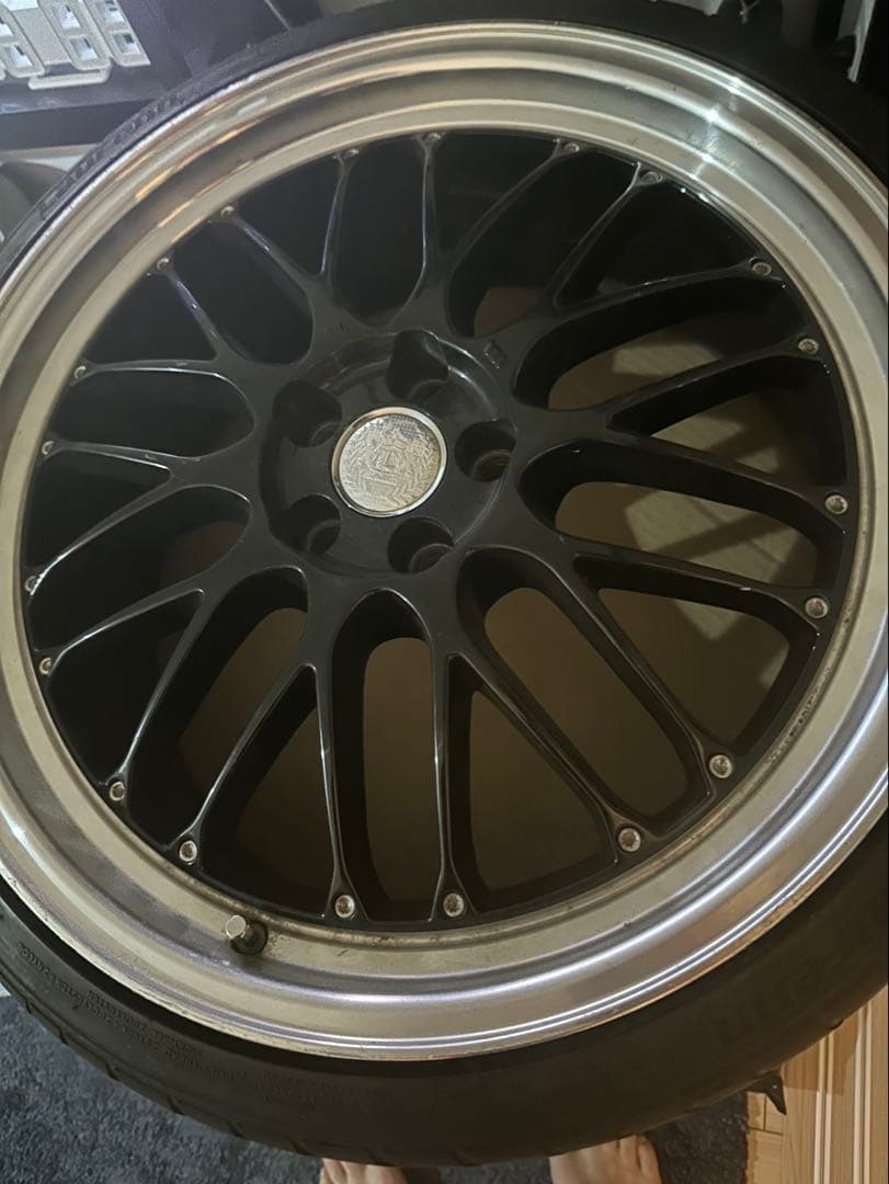 19インチpcd100 5h タイヤホイールセット