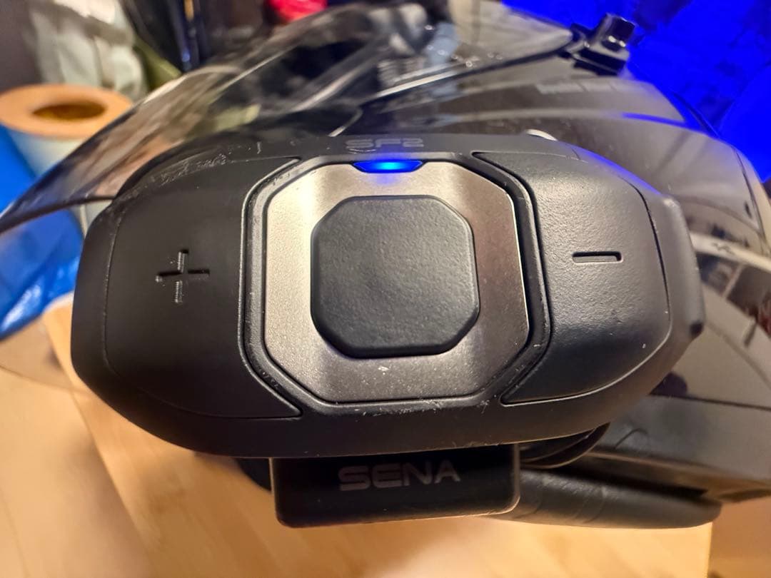 wins ジェットヘルメット　インカム付(sena SF2)