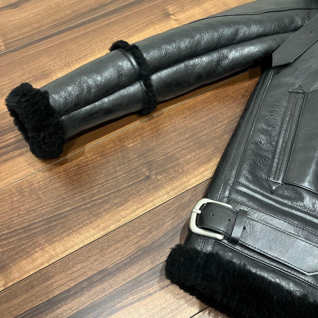 BALENCIAGA B-3 ムートンジャケット