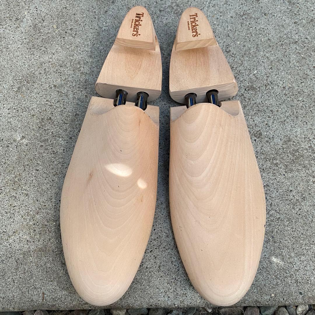 ほぼ未使用 トリッカーズ リージェント UK7.5 ブラック 純正シューツリー付