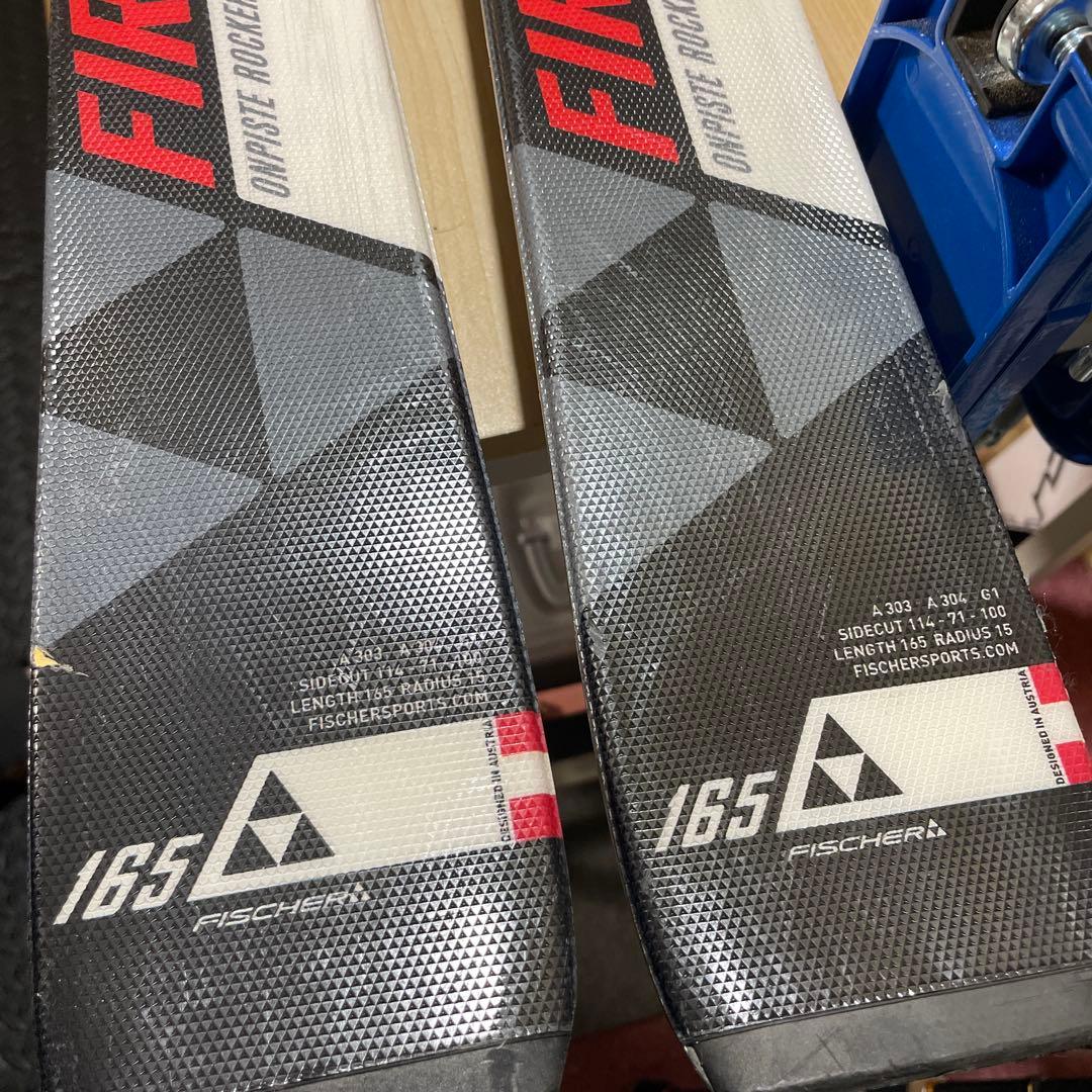 スキー板　 FISCHER フィッシャー　クルーザー　165センチ