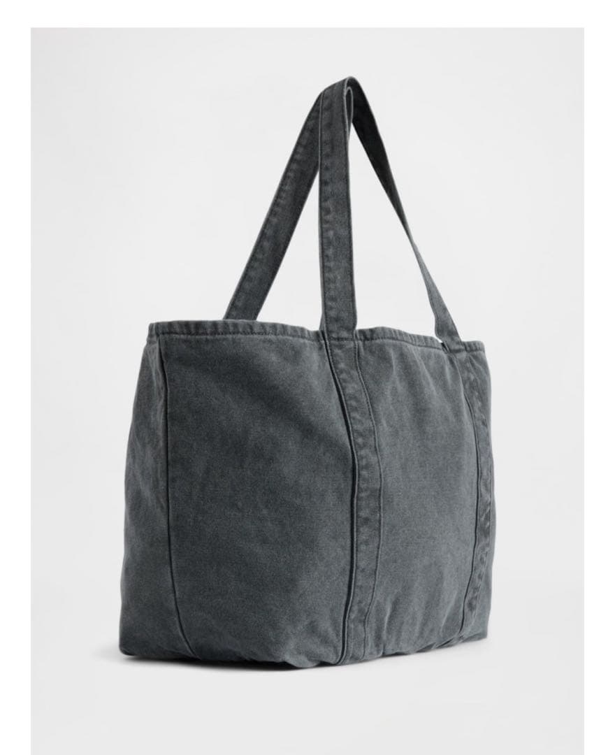 【新品未使用タグ付き】GAP ロゴトートバッグ ブラック