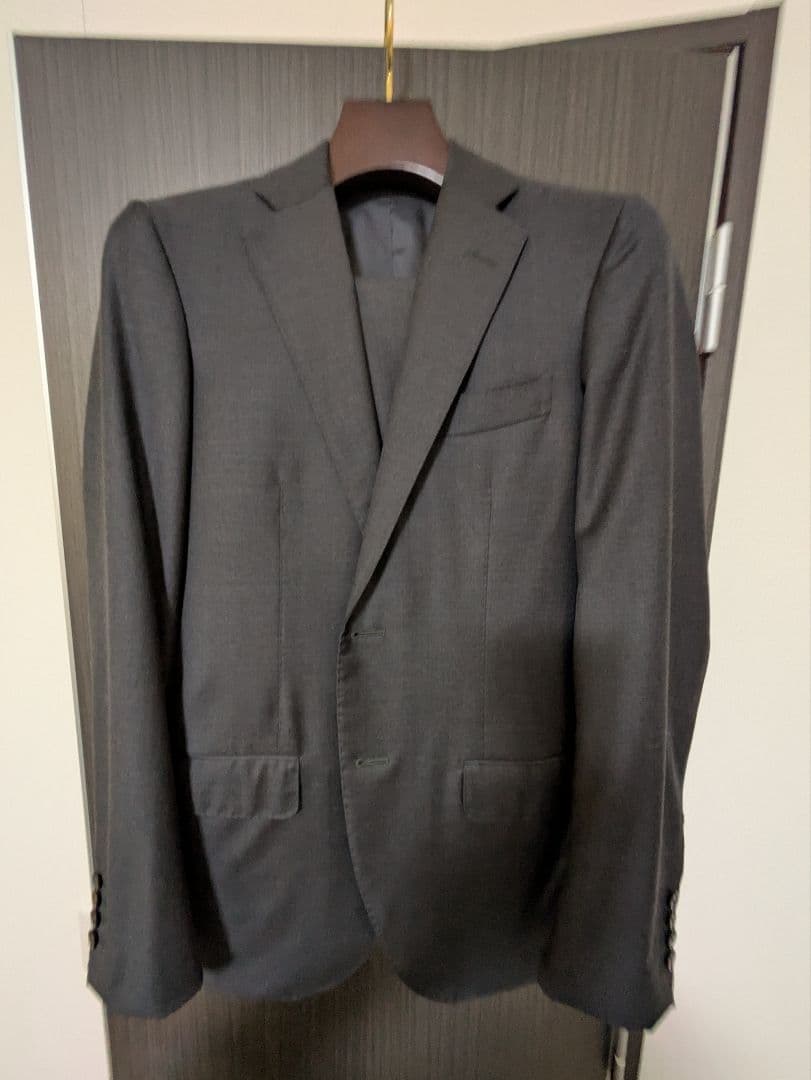 TOMORROWLAND pilgrim グレー ビジネススーツ 44