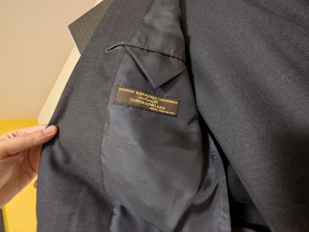 TOMORROWLAND pilgrim グレー ビジネススーツ 44