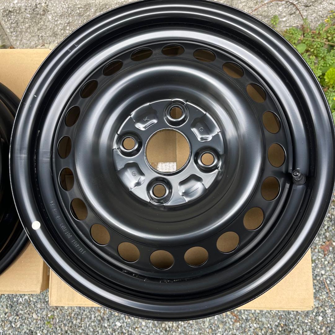 14インチ　鉄ホイール　4本セット　ダイハツ純正