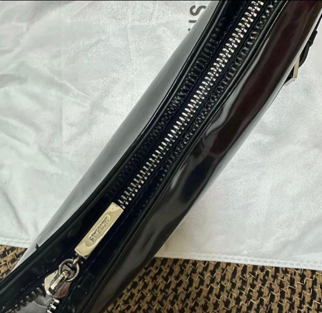 JACQUEMUS ブラックショルダーバッグ 28*4*12CM(箱無し)