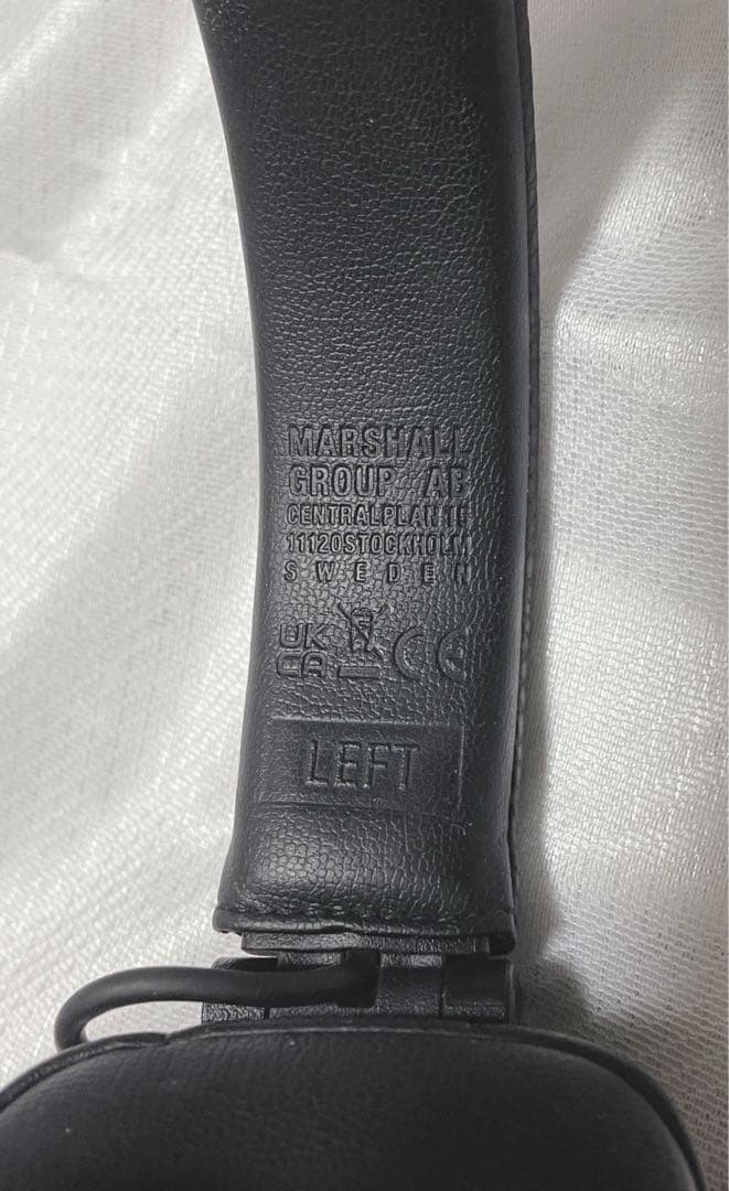 Marshall Major V ブラック ワイヤレスヘッドホン