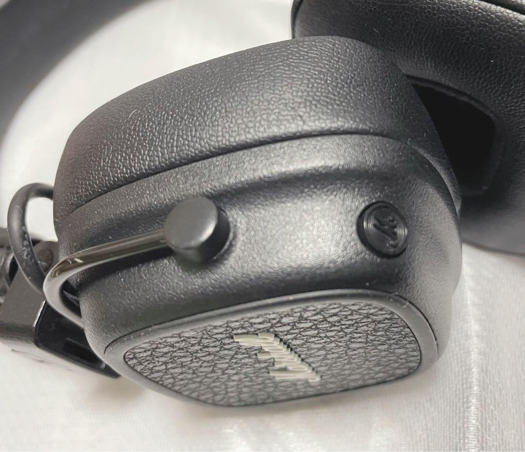 Marshall Major V ブラック ワイヤレスヘッドホン