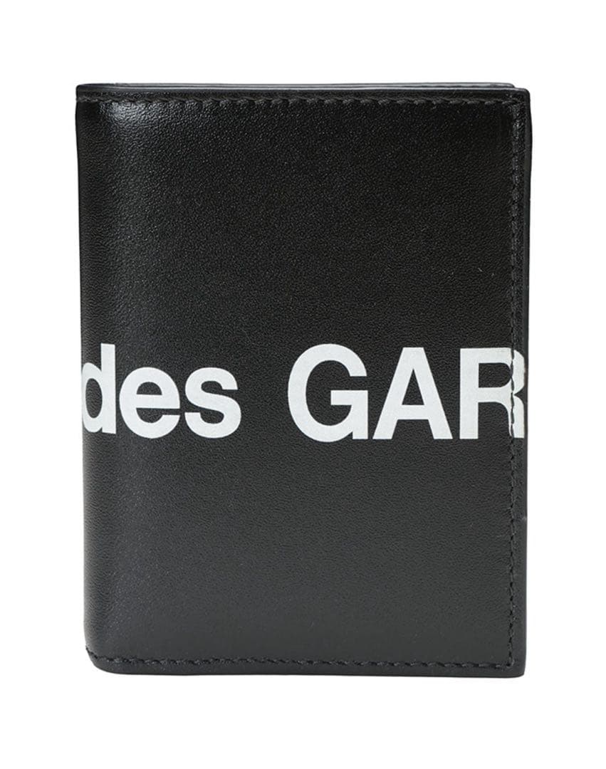 【格安新品未使用品】COMME des GARÇONS 二つ折り財布 ブラック