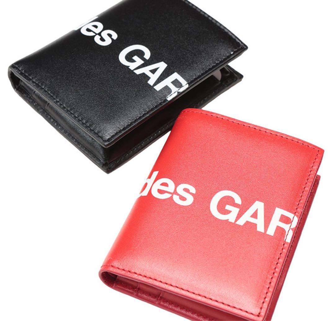 【格安新品未使用品】COMME des GARÇONS 二つ折り財布 ブラック