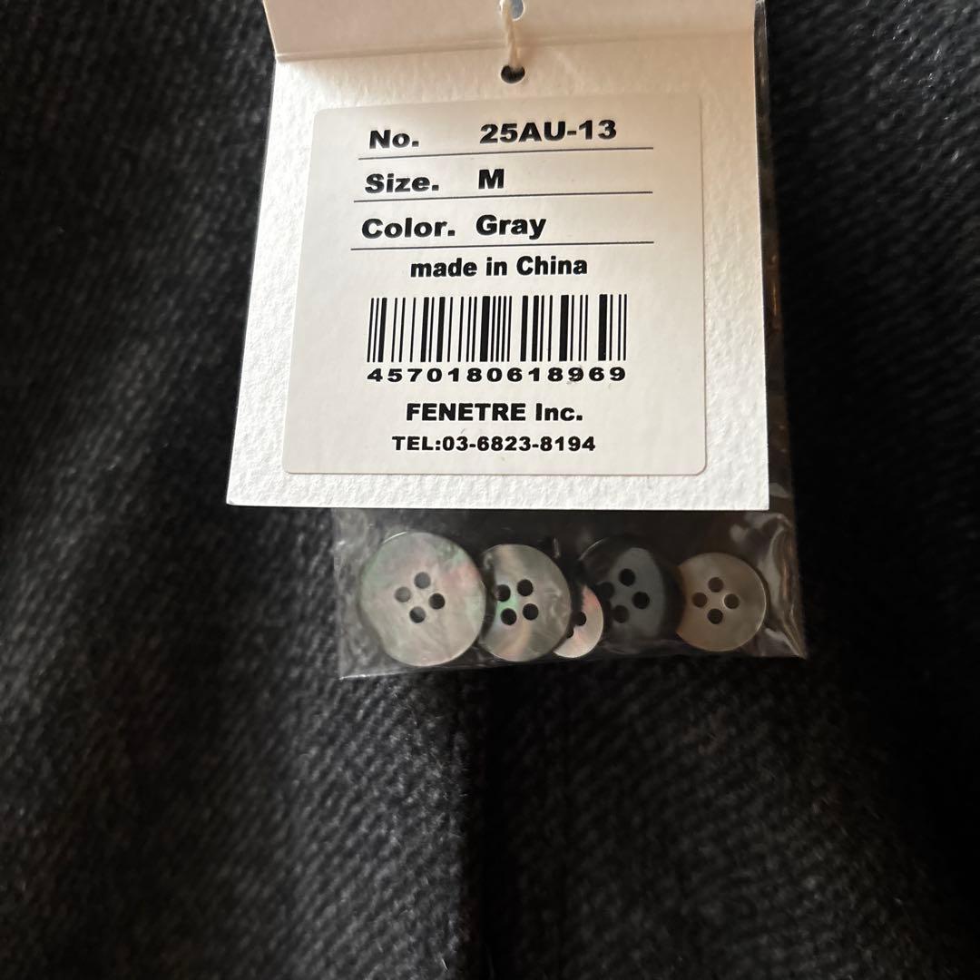 新品未使用　ローブブランBelted Wool Shirt Dress Mグレー