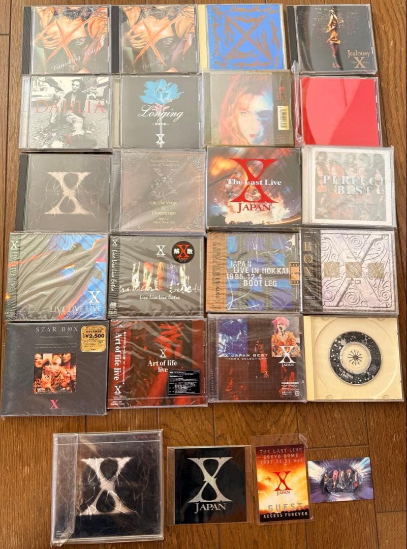 X / X JAPAN アルバムまとめ 新品未開封あり 非売品GIG配布含 レア