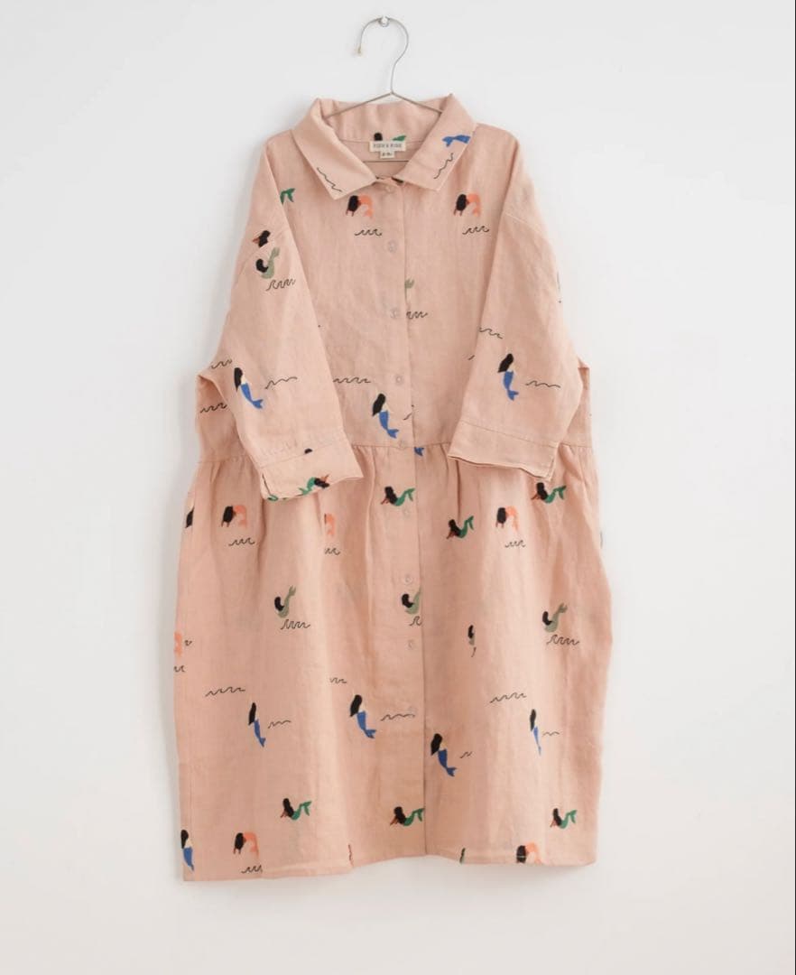 ワンピース FISH & KIDS / EMBROIDERY DRESS 2-3y