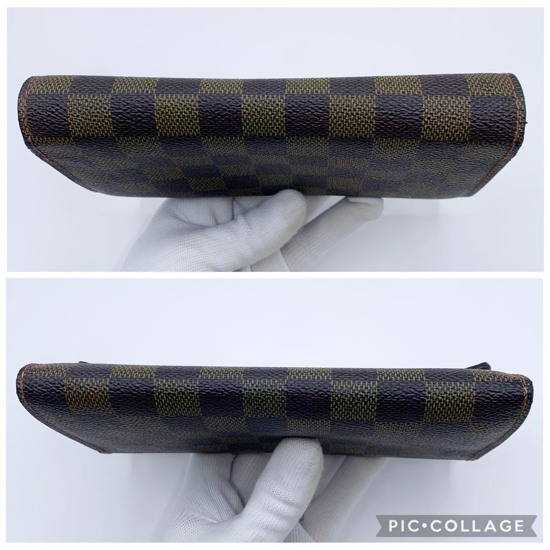 【極美品】ルイ・ヴィトン ダミエ サラ 長財布 N61734 K11