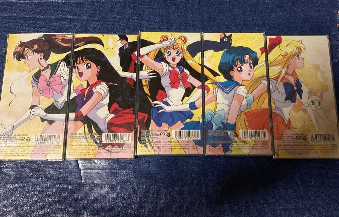 アニメ美少女戦士セーラームーン R .キャラクター　8センチ8cmシングル CD