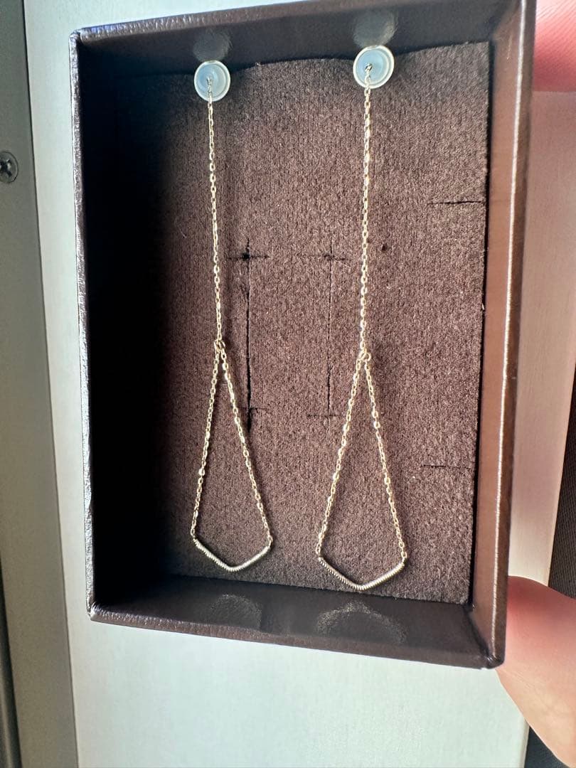 専用ページ‼️agete アガット　K10 アメリカンピアス　両耳用