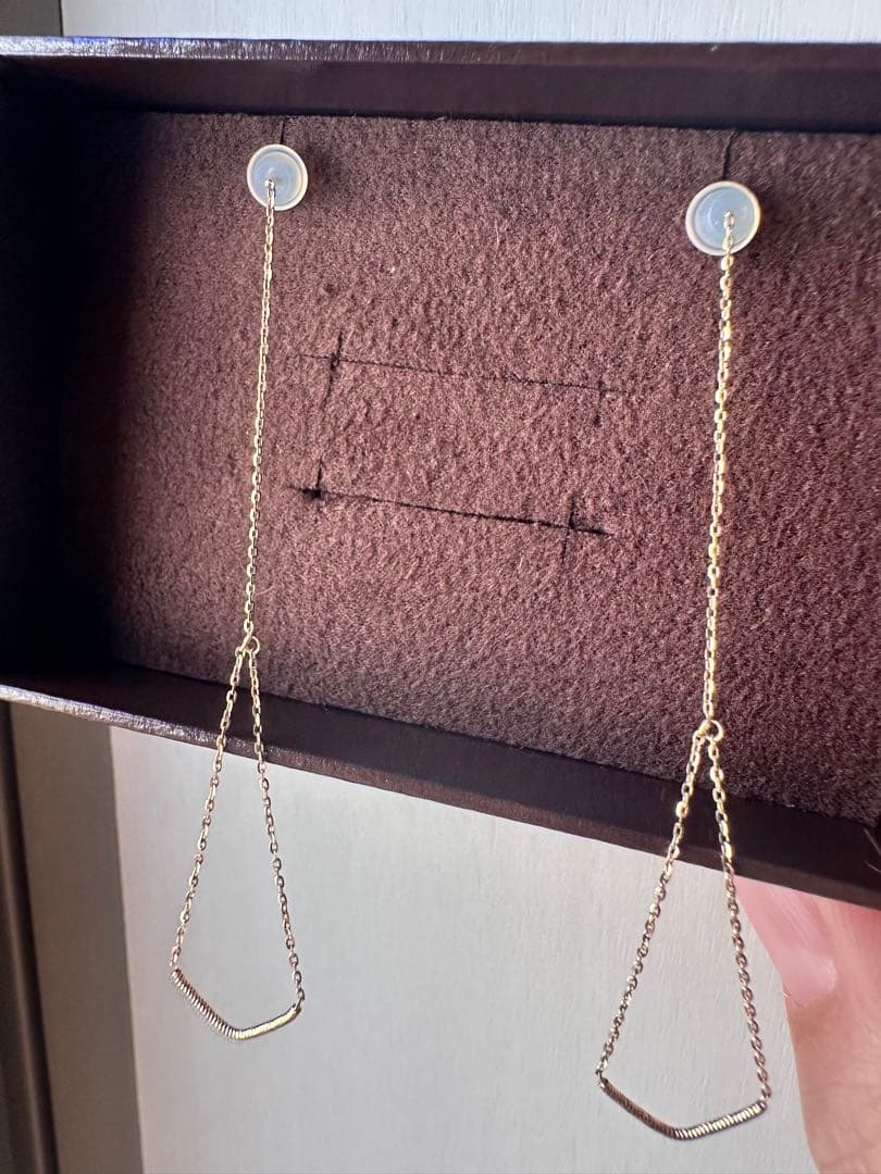 専用ページ‼️agete アガット　K10 アメリカンピアス　両耳用