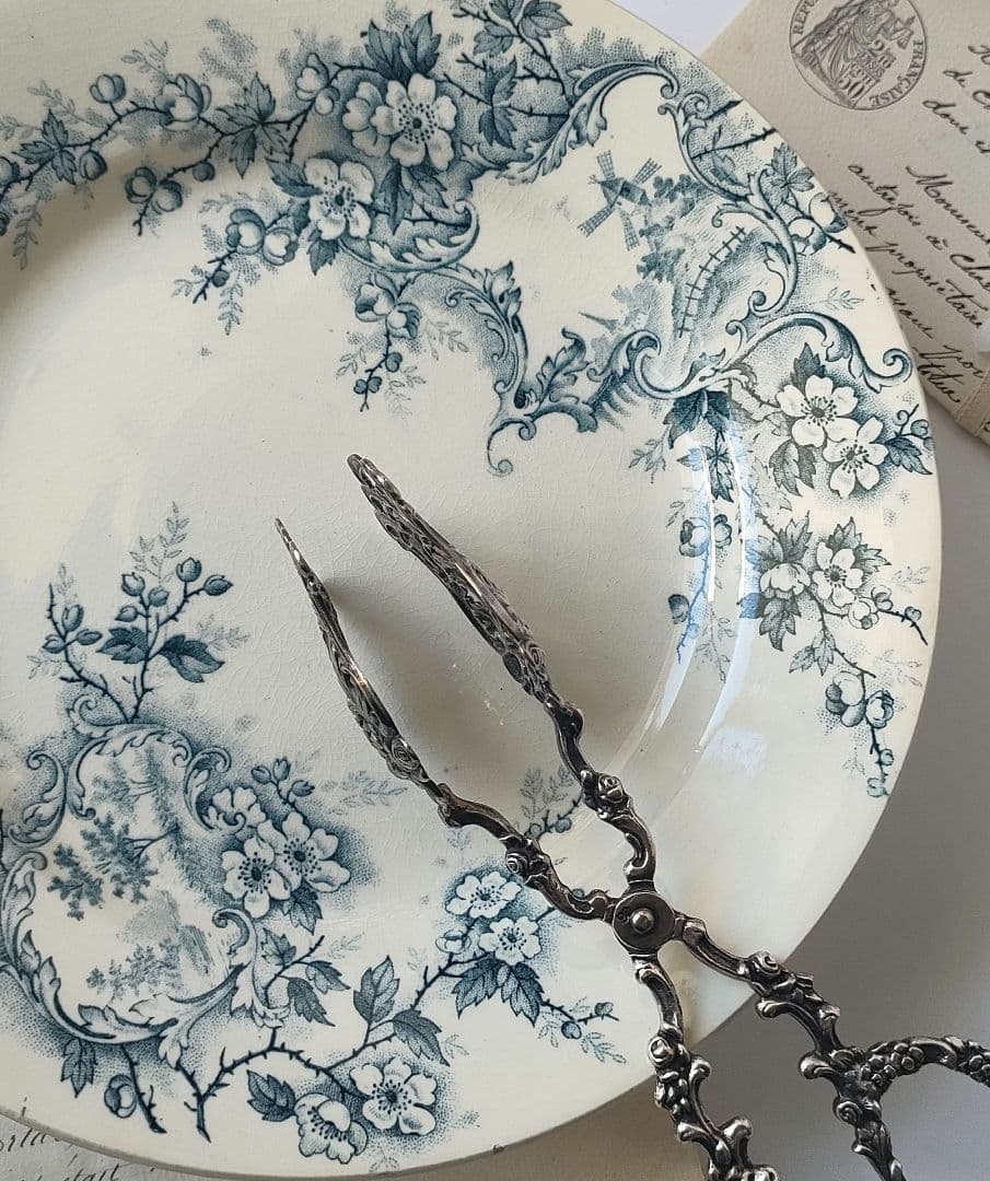 美品　ジョワジールロワ　ポンパドール　コンポティエ　フランスアンティーク