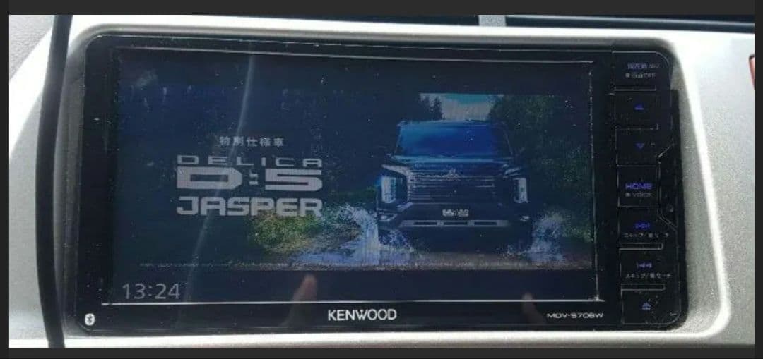 KENWOOD MDV-S706W AVナビゲーションシステム　動作問題なし。
