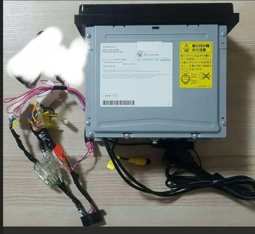 KENWOOD MDV-S706W AVナビゲーションシステム　動作問題なし。
