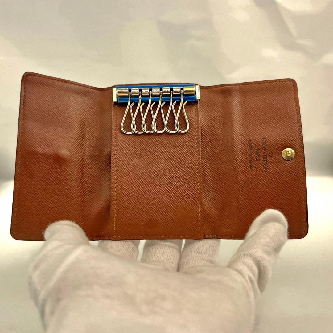 【新品同様S】ルイヴィトン　モノグラム　ミュレティクレ6 キーケース