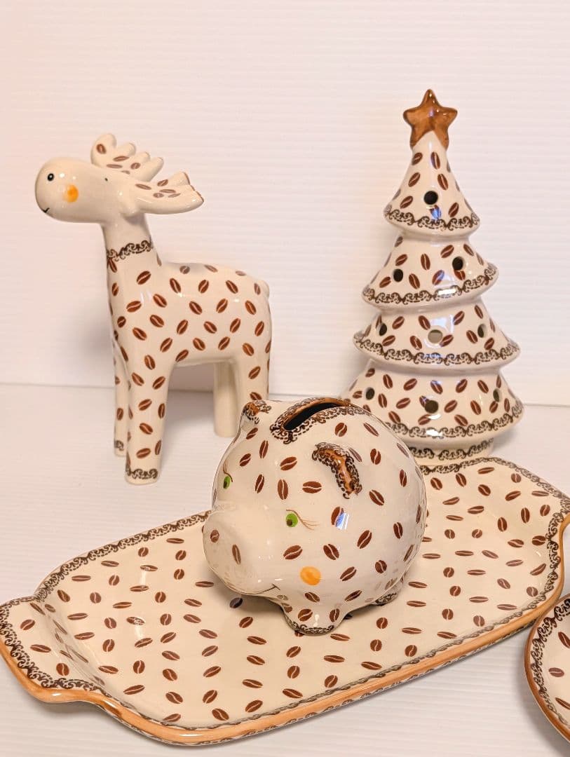 ポーリッシュポタリー ガリア社 コーヒー豆クリスマスセット✩˚。⋆