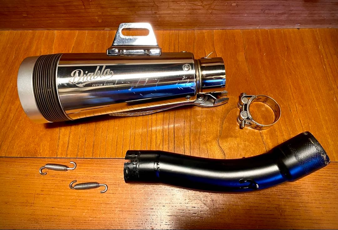 レブル250用　Diablo ステンレスマフラー