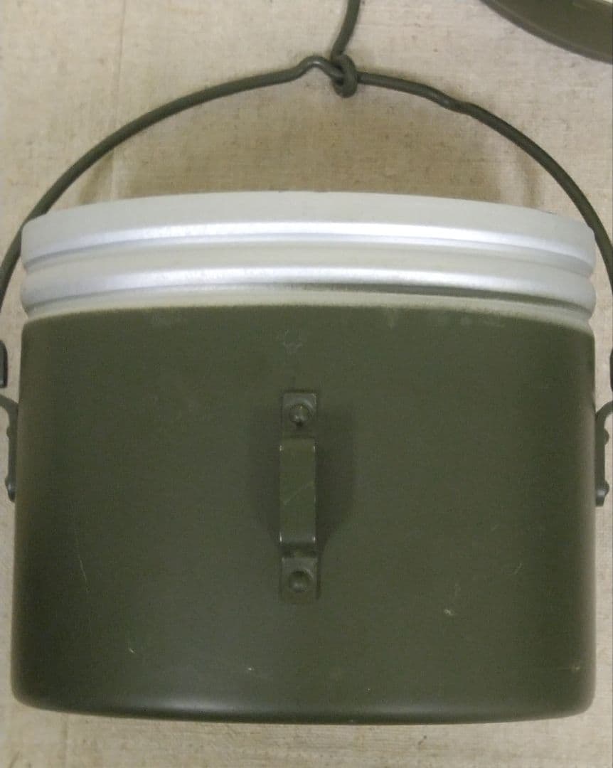 USED スウェーデン軍 アルミ製飯盒セット A