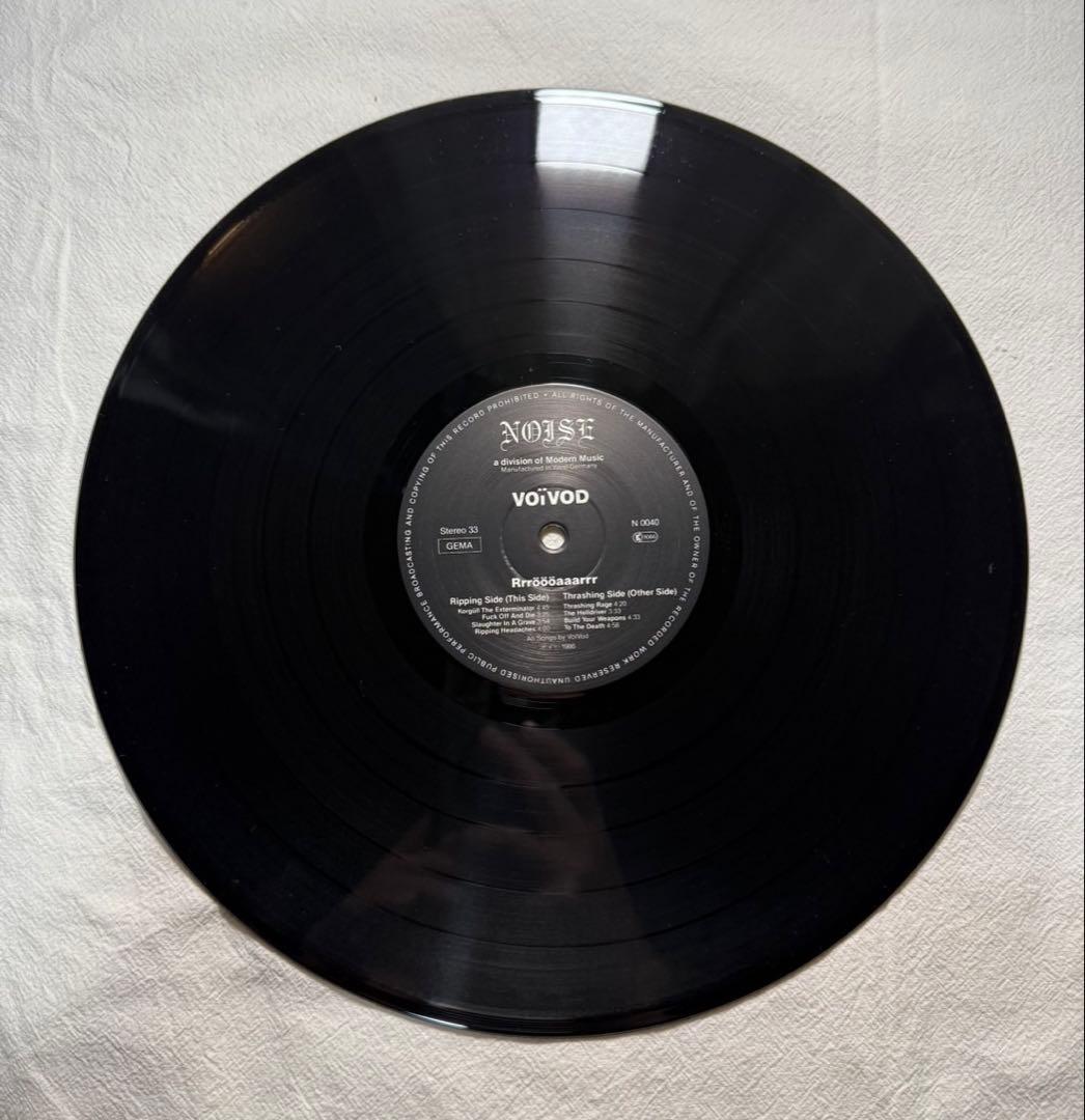 VOIVOD「RRROOOAAARRR」LP