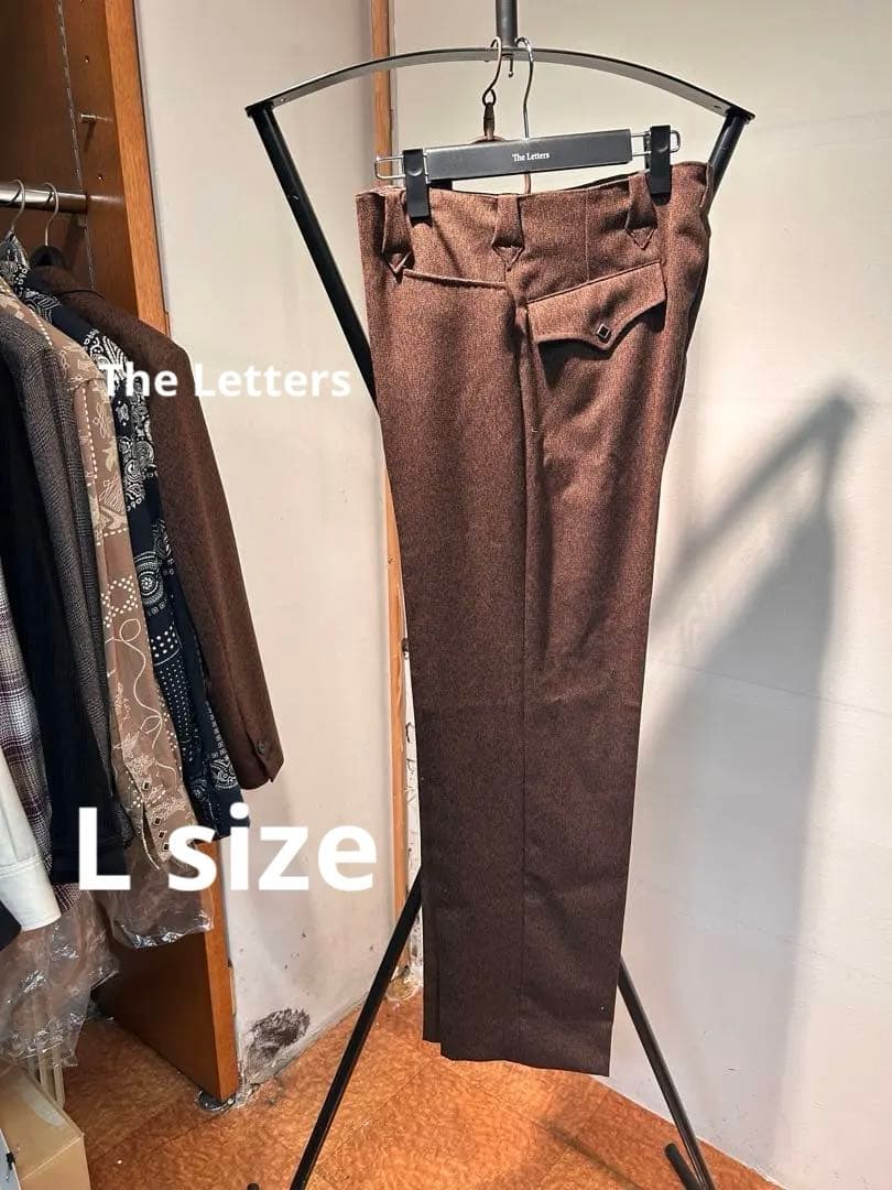 ！Merci！The Letters Western Trousers