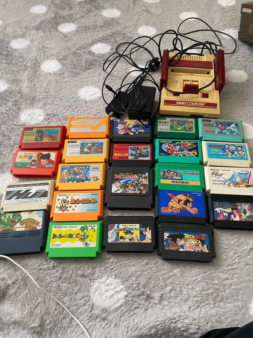 ファミコン カセットセット マリオ ドラゴンボール ロックマン