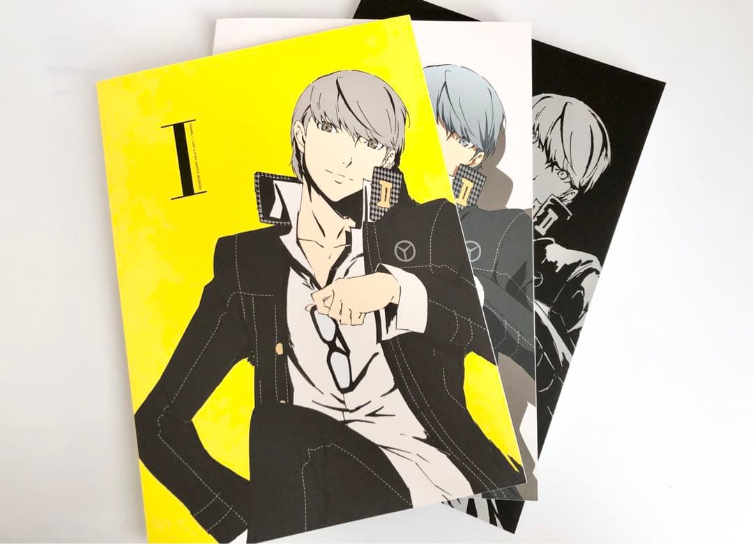 ペルソナ4 p4g 設定資料集　スタッフ本 限定　2015 書きおろし　足立透