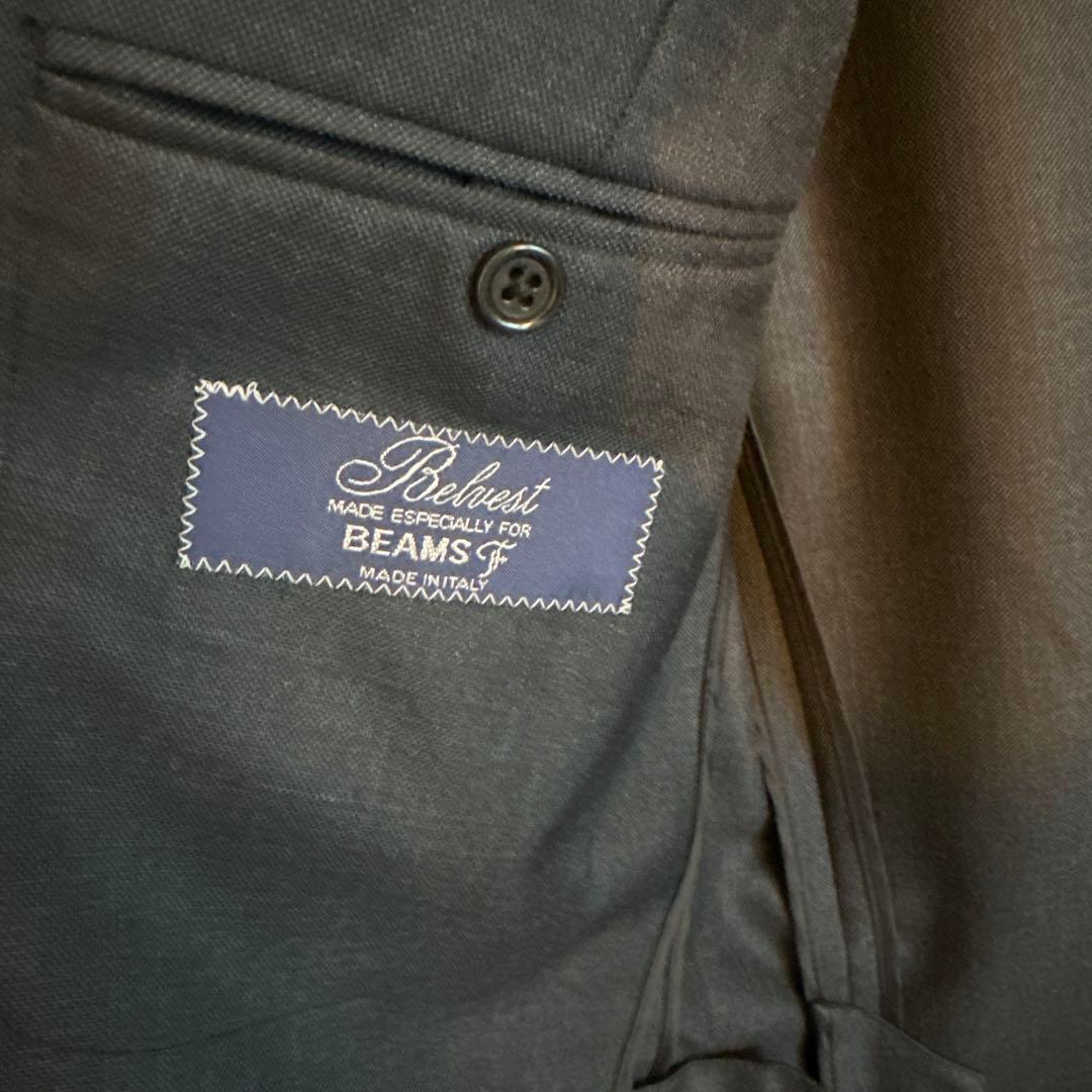 Belvest スーツ ダークブルー BEAMS専用