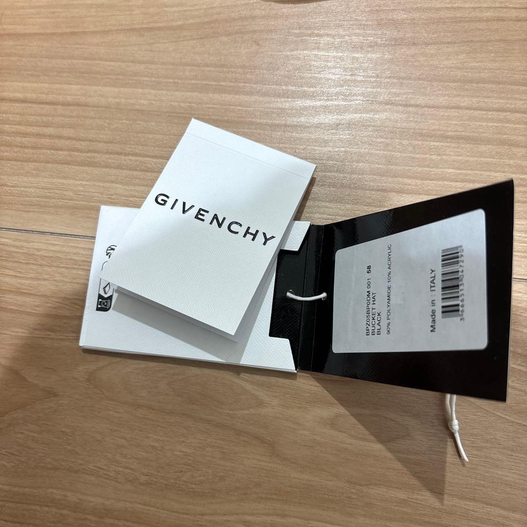 GIVENCHY ブラック バケットハット 新品