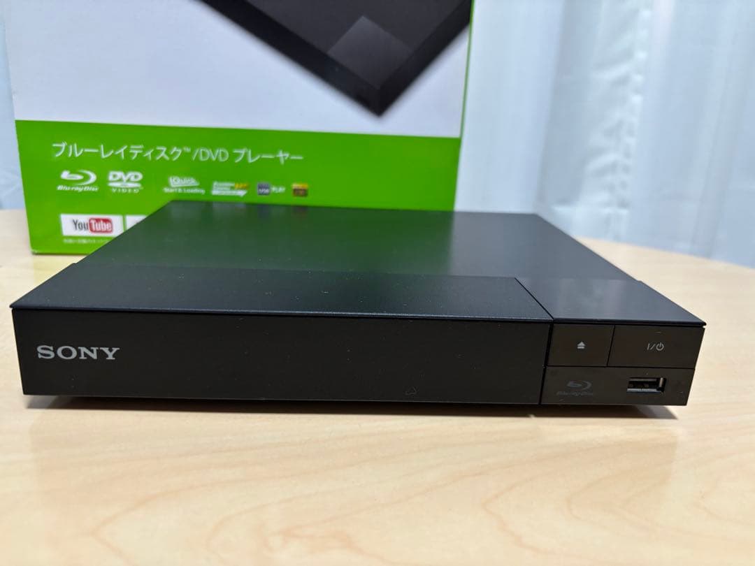 SONY BDP-S1500ブルーレイ/DVDプレーヤー　HDMIケーブル付き