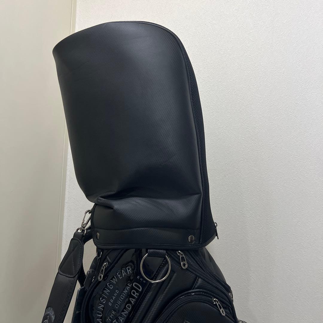 マンシングウェアキャディーバッグ黒